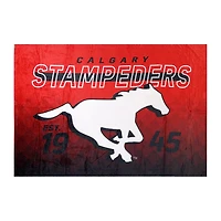 Couverture familiale des Stampeders de Calgary de la LCF, 62 po x 90 po