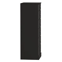Prepac Astrid Black 6-Drawer Tall Chest