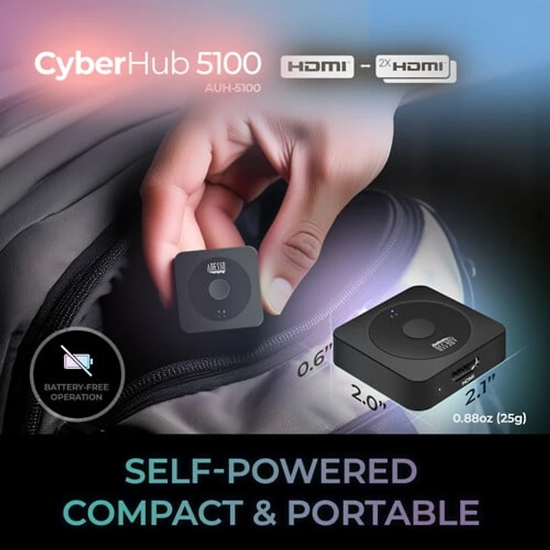 Adesso AUH-5100 – Commutateur HDMI