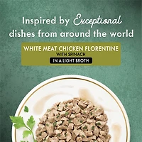 Fancy Feast Medleys Blanc de Poulet à la Florentine, Nourriture Humide pour Chats 85 g