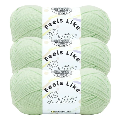 Fil Lion Brand Feels Like Butta® Fil #4 Medium/Worsted 100g/199m 3-Paquet