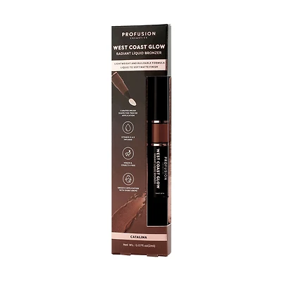 PROFUSION COSMETICS | Radiant Liquid Bronzer, West Coast Glow