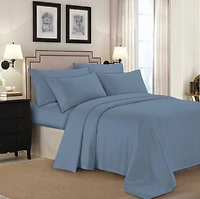 Cotton Bed Sheet Sets, 300 Thread Count