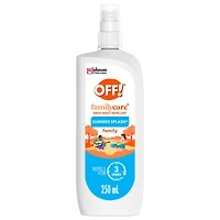 OFF! FamilyCare Insect Repellent, Bug Spray for up to 3 Hours of Protection, Summer Scent, 250mL​