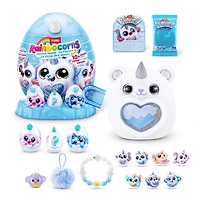 Rainbocorns Eggzania Frozen Mania by ZURU, Collectible Plush Toy for Girls 3+