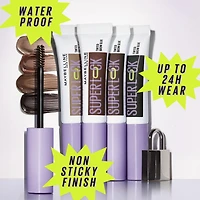 Maybelline New York Colle à sourcils hydrofuge teintée Super Lock Tenue 24H