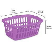 Sterilite Panier à linge 53L - Violet