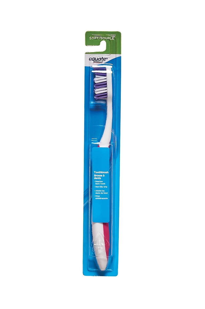 Brosse à dents Equate Souple