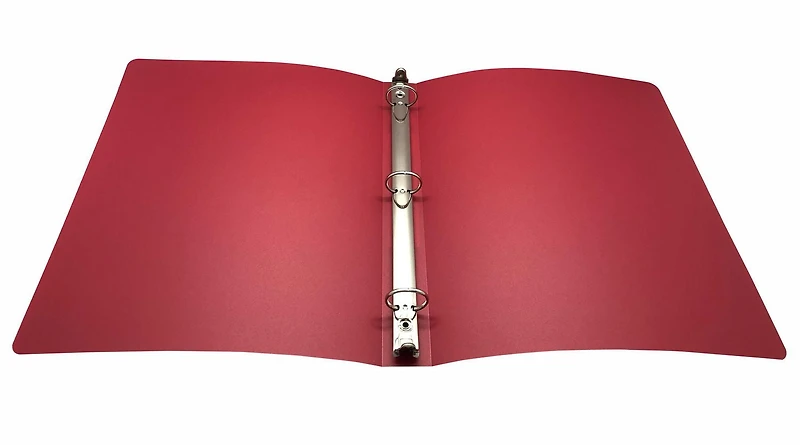 PEN+GEAR 2.5CM RELIURE EN POLY Rouge