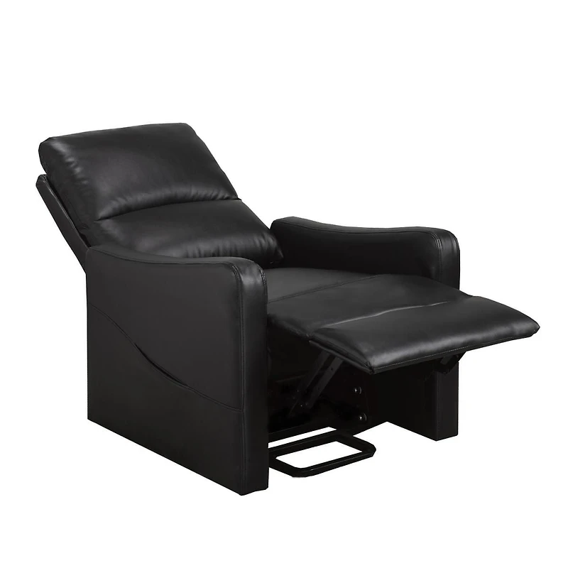 Reclinable chaise Ariel, Noir