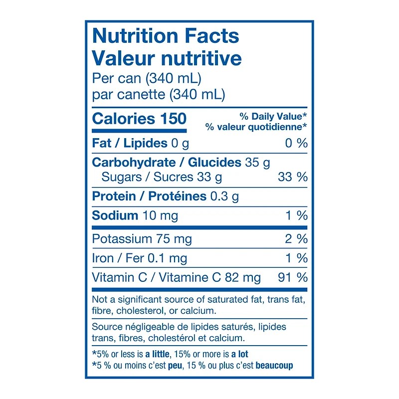 Dole Cocktail de Jus Ananas Passion Mangue 12 x 340 mL, Canettes 12x340mL