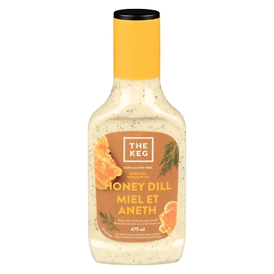 KEG - HONEY DILL DRESSING 475ML, KEG - HONEY DILL DRESSING 475ML