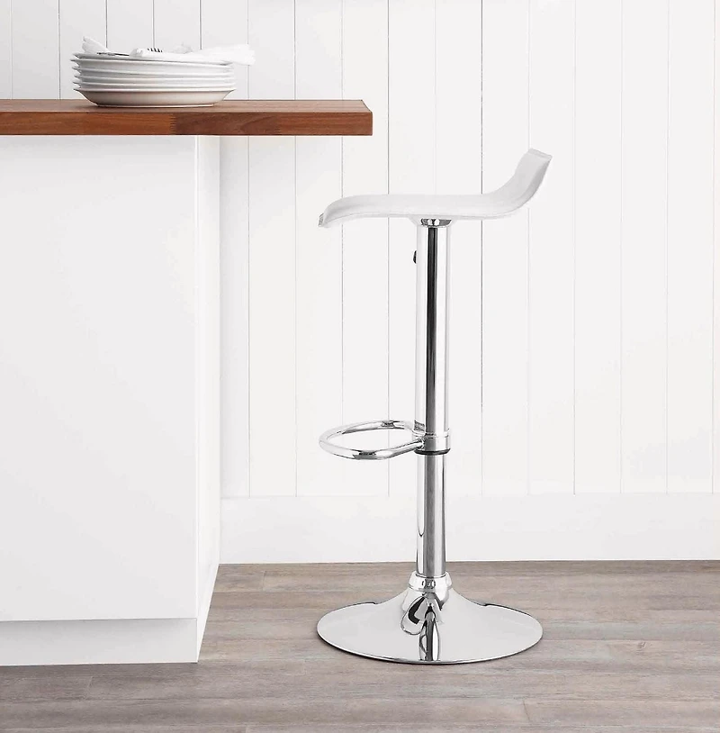 Hometrends Gaslift Swivel Barstool High Adjustable, Hometrends Gaslift Barstool