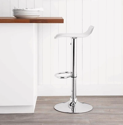 Hometrends Gaslift Swivel Barstool High Adjustable, Hometrends Gaslift Barstool
