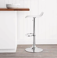 Hometrends Gaslift Swivel Barstool High Adjustable, Hometrends Gaslift Barstool