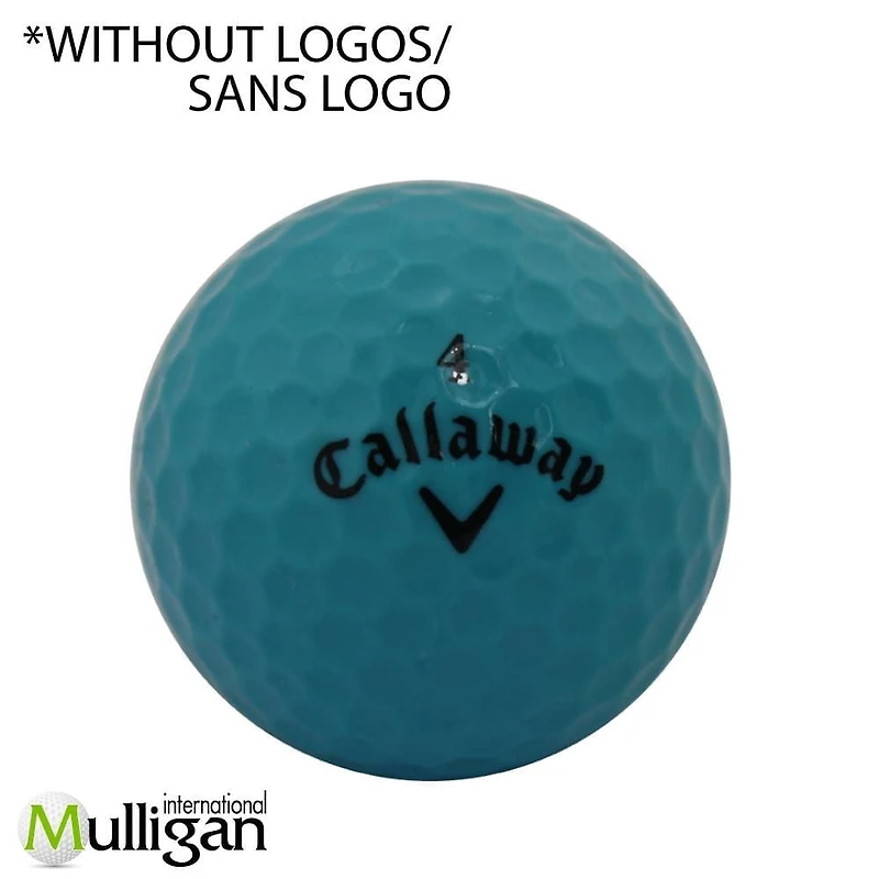 Mulligan - 48 balles de golf récupérées Callaway Supersoft 5A Pristine, Bleu