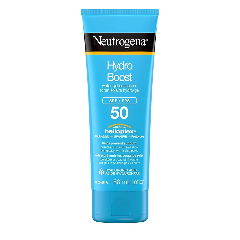 Neutrogena Hydro Boost Écran Solaire Hydro-Gel pour le Visage FPS 50 avec Acide Hyaluronique