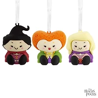 Hallmark Ornaments (Better Together Disney Hocus Pocus Mary, Winifred and Sarah Sanderson Magnetic), Set of 3