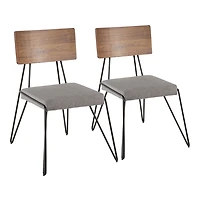 Chaise milieu-du-siècle Loft, par LumiSource