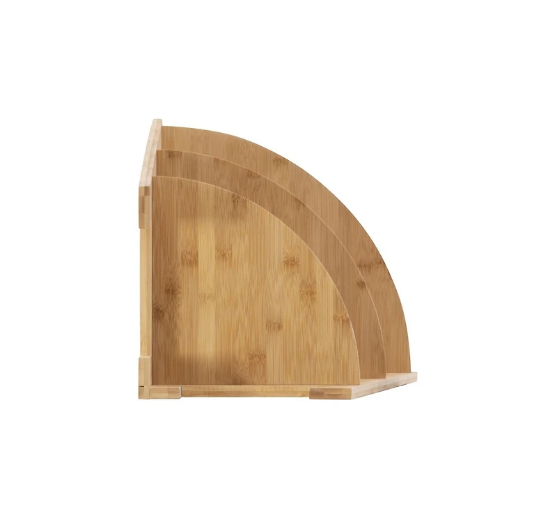 Boyd Bamboo Corner Shelf
