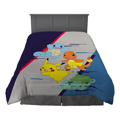 Couette pour lit 1 place/2 place et taie d'orieller Pokemon "Lightning Bolt" Couette pour lit Pokemon