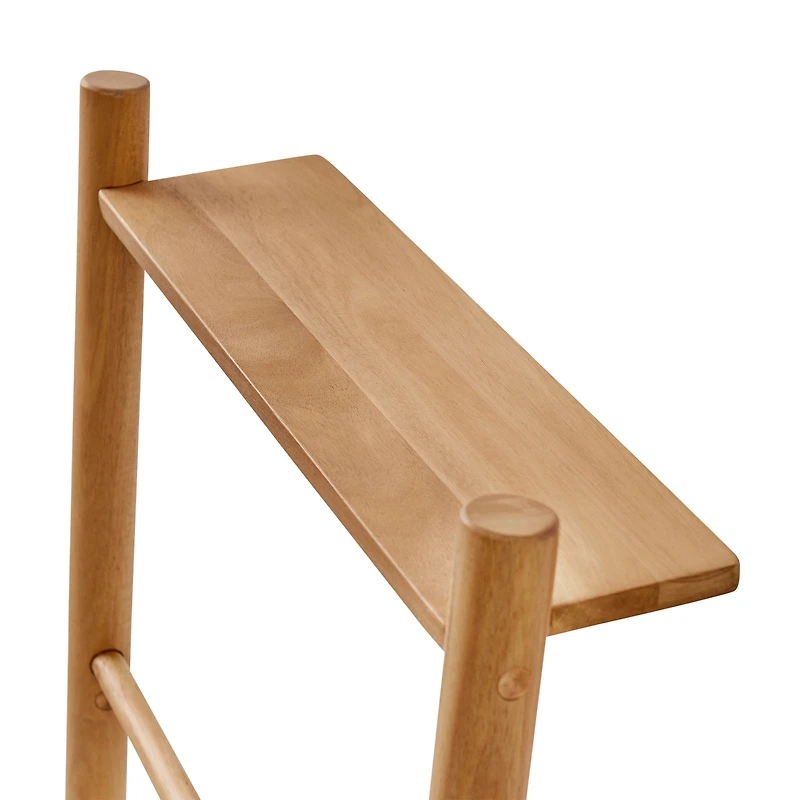 Échelle à serviettes et linge en bois d'acacia miel clair Better Homes & Gardens