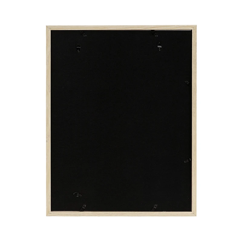 Cadre photo galerie naturel DesignOvation 35,6 cm x 45,7 cm avec passe-partout de 27,9 cm x 35,6 cm