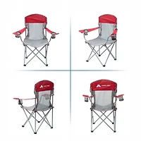 Chaise filet confort Ozark Trail, capacité maximale de 102 kg (225 lbs), Couleur Rough taille : 32,1 po de largeur x 20,5 po de profondeur x 38 po de hauteur