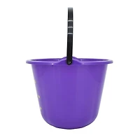 Seau de friandises violet d'Halloween