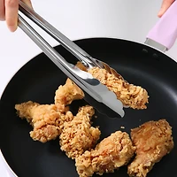 Mainstays 12" Stainless Steel Locking Cooking Tongs, Silver, MS 12" Tongs