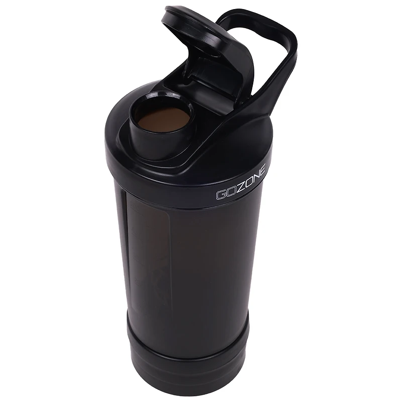 Bouteille mélangeuse GoZone – noire