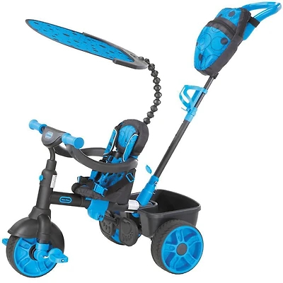 4-in-1 Trike Deluxe Edition - Neon Blue