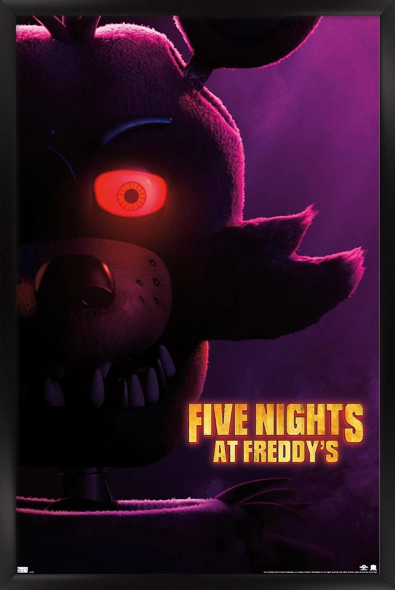 Five Nights at Freddy's Movie - Foxy One Sheet Wall Poster, 22.375" x 34"