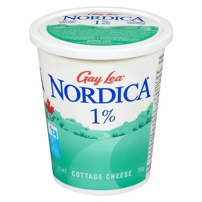 Nordica 1% Cottage Cheese, 750 g