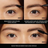 NYX PROFESSIONAL MAKEUP, Eyebrow Tint Pen, Lift & Snatch!, Micro-brush Brow Pen