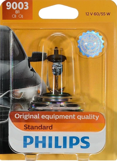 Philips 9003 Standard headlight, Pack of 1