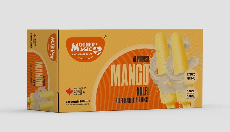 Mother's Magic Mango Kulfi Stick, Mother's Magic Mango Kulfi Stick