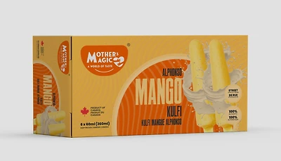 Bâton de mangue Kulfi magique de mère Bâton de mangue Kulfi magique de mère