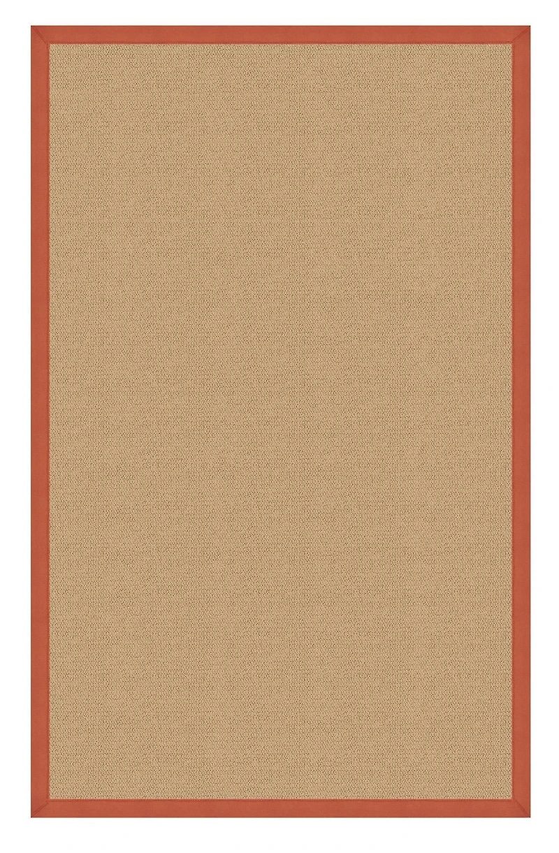 Athena Sisal & Burnt Orange 8'9" x 12' Area Rug