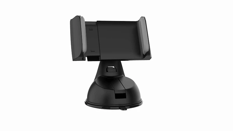 AutoDrive Dash & Window Mount Phone Holder, Versatile Design, Compatible with Most Smartphones, Dash & window suction cup