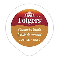Folgers Coulis de Caramel Capsules de Café K-Cup 30 Capsules