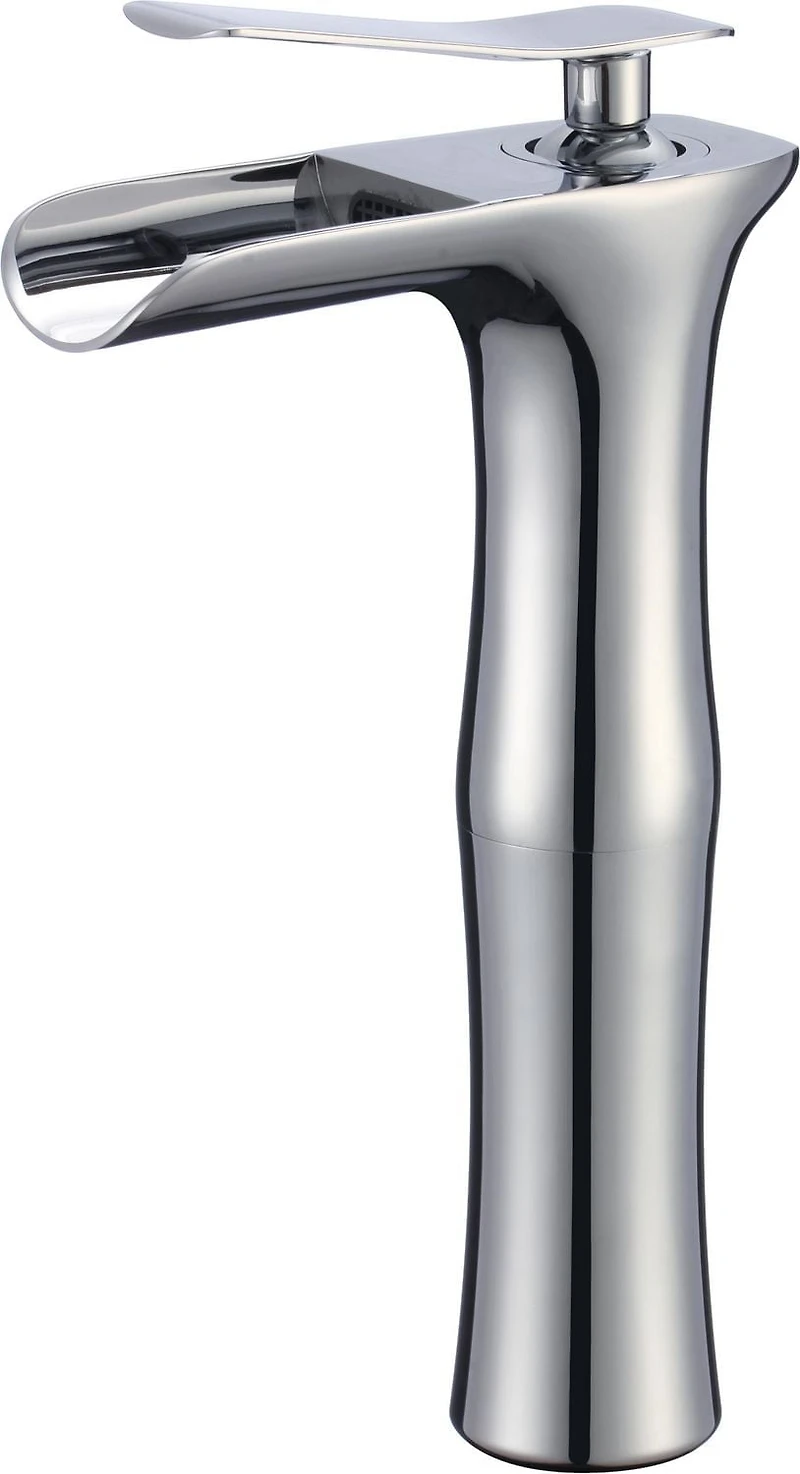 American Imaginations AI-33697 Deck Mount CUPC Approved Lead Free Brass Faucet Set In Chrome Color - Drain Incl.