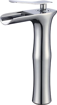 American Imaginations AI-33697 Deck Mount CUPC Approved Lead Free Brass Faucet Set In Chrome Color - Drain Incl.