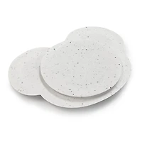 Assiette en silicone sans dégâts- gris