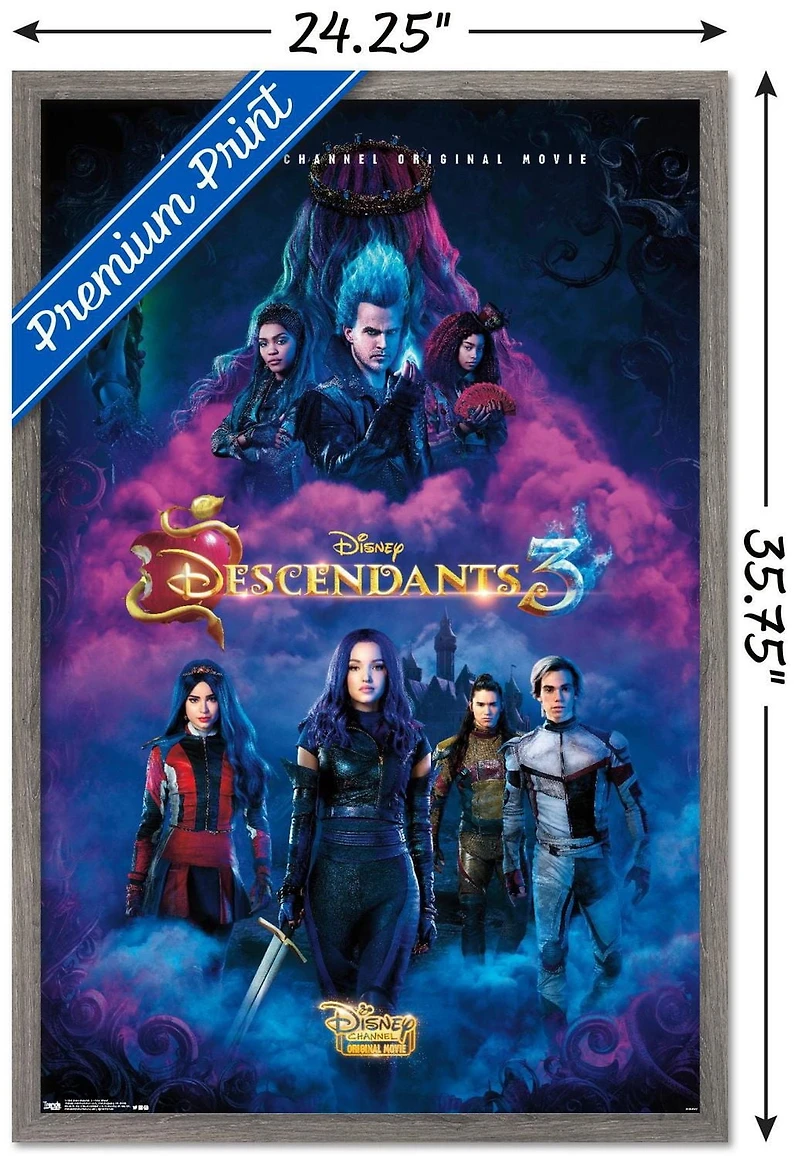 Disney Descendants 3 - One Sheet Wall Poster, 22.375" x 34"