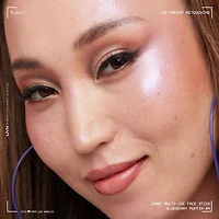 NYX PROFESSIONAL MAKEUP, Jumbo Multi-Use Face Stick, Highlighter, Pearl Finish, Vegan Formula - Blueberry Muffin