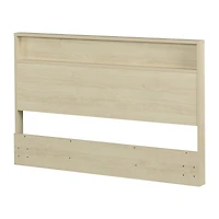 Tête de lit avec tablette Double / Queen, fini Chêne blanchi, collection Fusion de Meubles South Shore