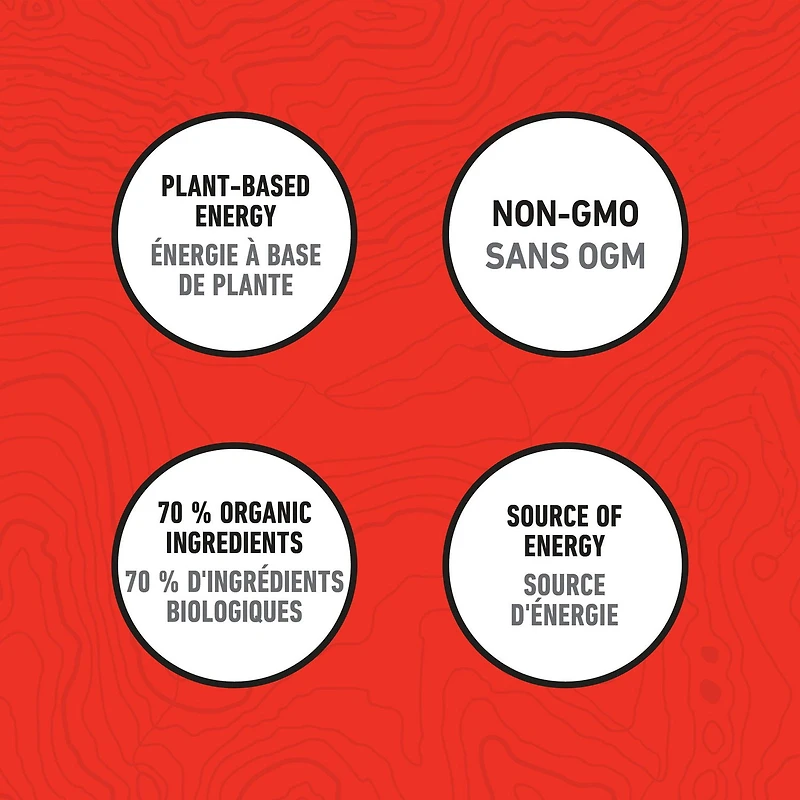 Barre énergétique Bar de CLIF au fondant au chocolat et aux amandes 12x68g