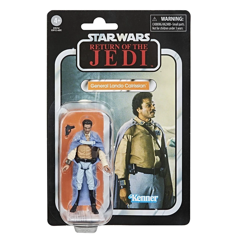 Star Wars The Vintage Collection General Lando Calrissian Toy, 3.75-inch Scale Star Wars: Return of the Jedi Figure, Kids Ages 4 and Up