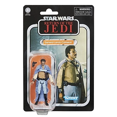 Star Wars The Vintage Collection General Lando Calrissian Toy, 3.75-inch Scale Star Wars: Return of the Jedi Figure, Kids Ages 4 and Up